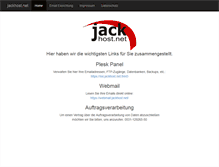 Tablet Screenshot of jackhost.net